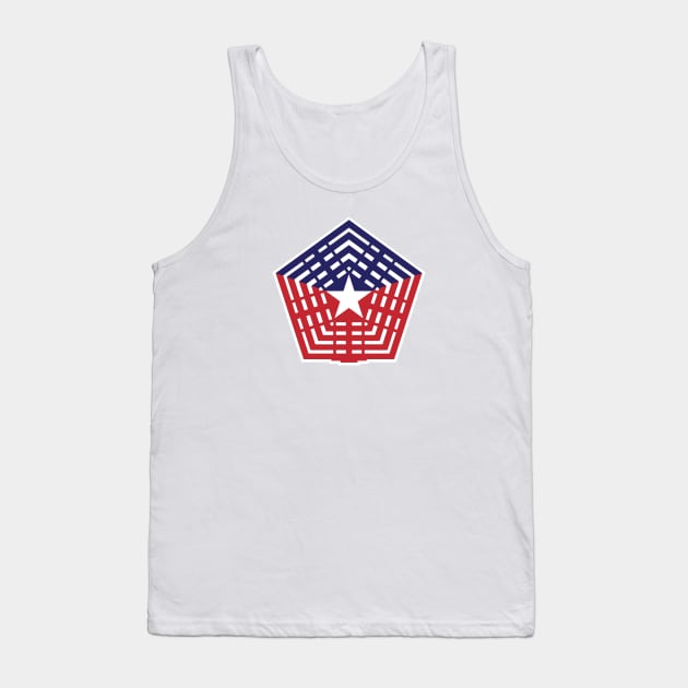 The Pentagon Tank Top by hobrath